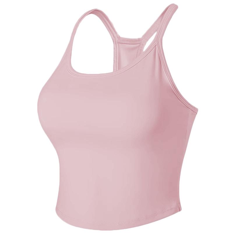 

Женский кросс-бордерный топ для йоги с нагрудными вкладышами, спортивный бюстгальтер с красивой спиной для бега и фитнеса. M