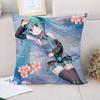 Body Pillow Cover  M-Miku Cushion Covers for Bed Pillows Car Decoration Sofa Cushions Decorative Pillowcase Fall Decor Home