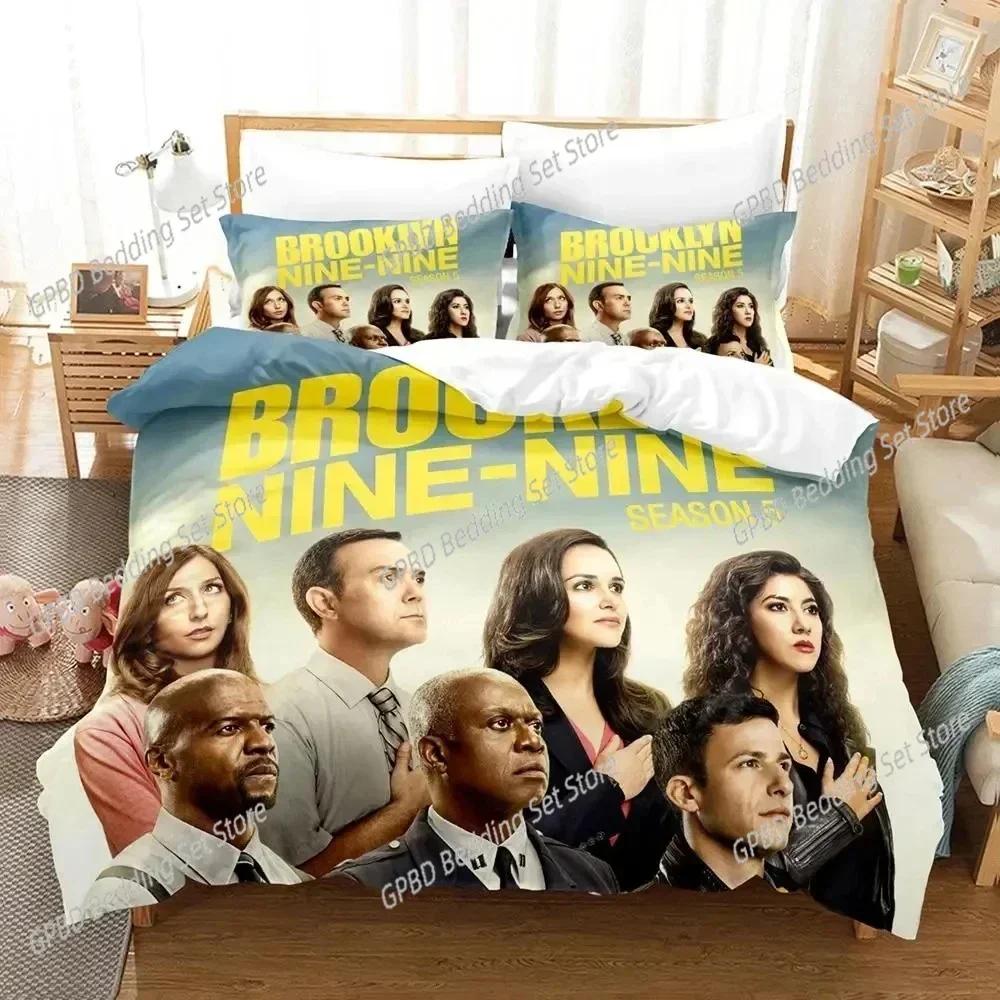 Print New Tv Brooklyn Nine-Nine Bedding Set Bedroom Soft Modern Bedspreads Comefortable Duvet Cover Quilt Cover And Pillowcase