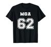Jersey-style MGA 62 1962 British English Sports Car T-Shirt