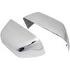 1 Pair Chrome Mirror Cover Cap for Ford F250 F350 Super Duty 2017- Replace HC3Z-17D742-CA HC3Z-17D743-CA