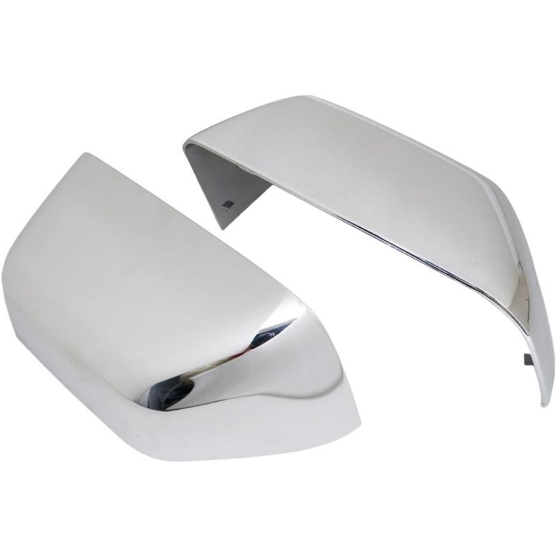 1 Pair Chrome Mirror Cover Cap for Ford F250 F350 Super Duty 2017- Replace HC3Z-17D742-CA HC3Z-17D743-CA