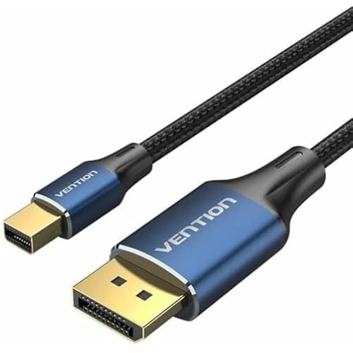 Kabel DisplayPort - VENTION - HCFLH - 2 m - Černý - Vícebarevný