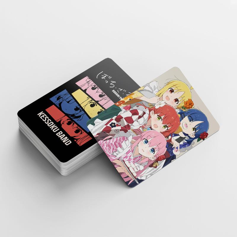 92 szt./zestaw Anime Bocchi The Rock Kartki ze Zdjęciami Karta LOMO Fotokarta dla Fanów Kolekcja Prezent