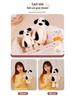 Shy Pirate Spotted Puppy Plush Toy - Soft Comfort Doll for Children and Girls
