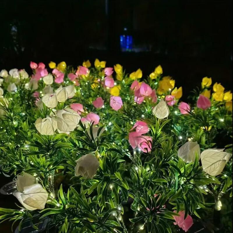 Solar Gardenia Flower Outdoor Decorative Lights