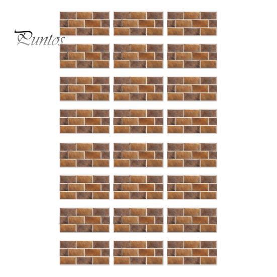 Self Adhesive Kitchen Backsplash Self-Adhesive PVC Tile Wall Stickers, Waterproof Mosaic Pattern Decals for Bathroom Easy To Clean Covers Home Decor,