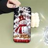 Christmas Snowman Pattern Phone Case For iPhone 17 16 Pro Max 11 12 13 14 15 Pro 7 8 Plus XS X XR SE2 16e Shockproof Soft Cover