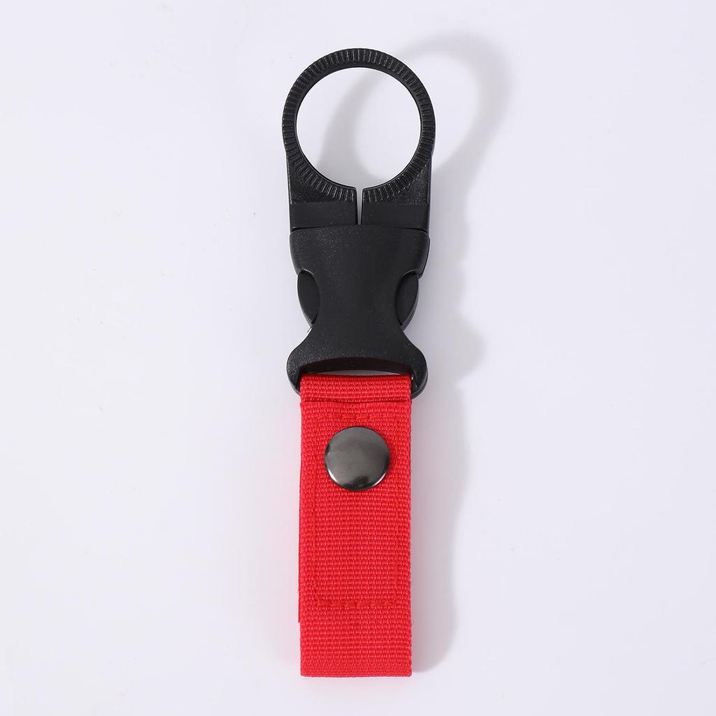 Tactical Webbing Water Bottle Carabiner Clip - Multi-functional Quick Release Hanger Buckle