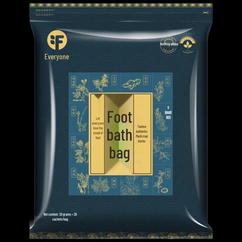 12-Flavor Mugwort Herbal Foot Soak Packs