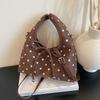 Niche Polka Dot Underarm Bag Women's Bag Summer New Fashion Casual Bow Single Shoulder Oblique Span Bag