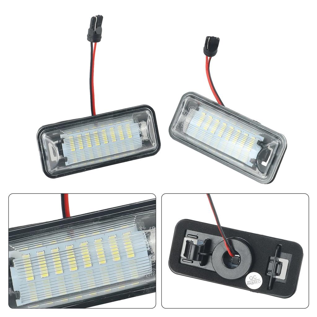 Upgrade Your Car's Appearance Car Tail LED Number License Plate Lights Lamps Assembly Compatible with Various Models