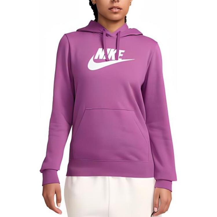 

Nike Comfortable Hoodie With Brand Logo Women hoodies Purple DQ5776-518 S