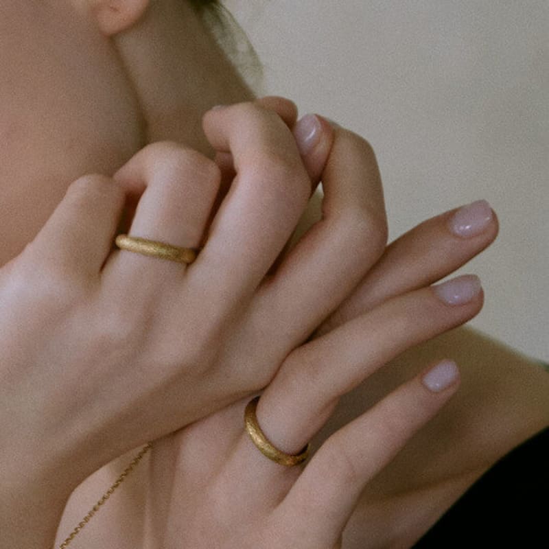 XI`ANN Gold Sand R Gold Sand Ring