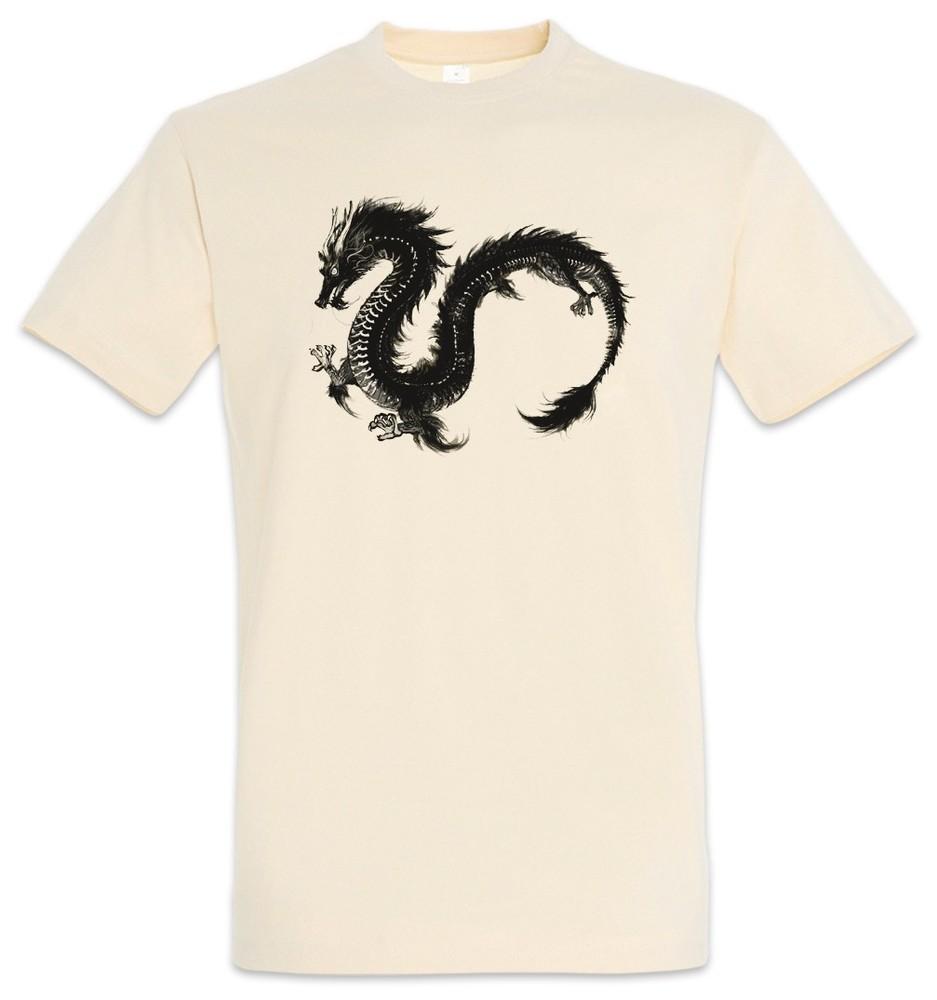 Chinese Dragon III Men's T-Shirt Dragon Fantasy Dungeons Tattoo Dragons Dragons