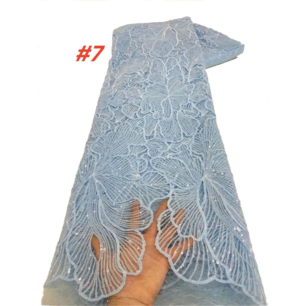 African Sequins Lace French Tulle Lace Fabrics Pink 2025 Women Fashion Embroidery Nigerian Mesh Lace Fabric For Wedding Party