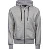 Tee Jays Mens Full Zip Hooded Sweatshirt