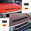 For Toyota FJ Cruiser 2007-2021 Alloy Car Exterior Modification Hood Front Trim Decoration Protection Cover Car Accessories