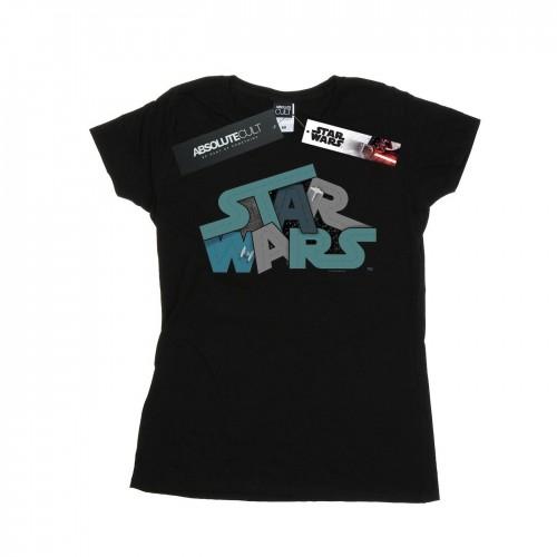 STAR WARS Womens/Ladies Death Star Jumble Logo Cotton T-Shirt