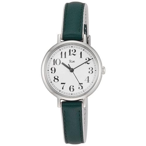 Seiko Watch Riki Women's Traditional Color AKQK463 Green (Black Bark)