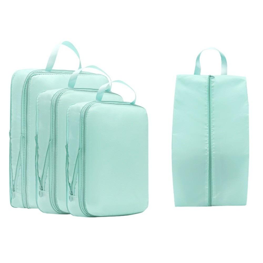 4pcs/set Lightweight Travel Storage Bag Multifunctional Packing Cubes Bag Travel Accessories