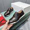 Fashion Spring New Men's Business Casual Shoes Real Leather Shoes British Lace-up Cowhide Fashion Men's Shoes Zapatos Sapat A7