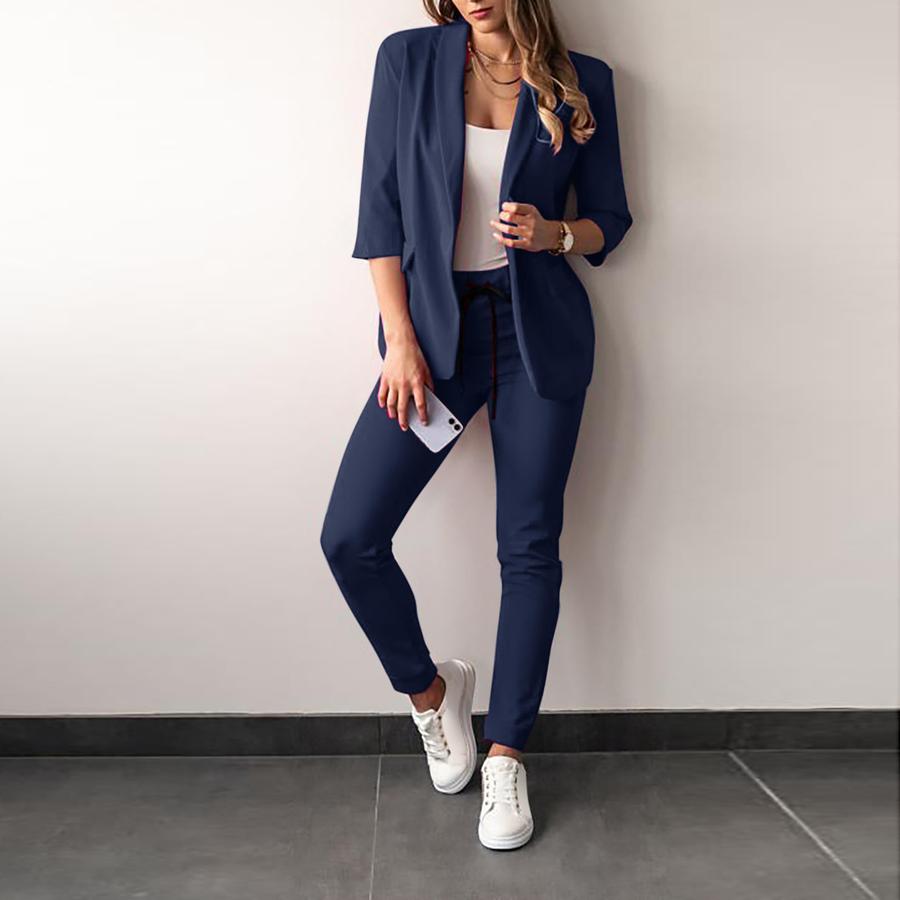 New Casual Fashion Suit Women's Suit Set