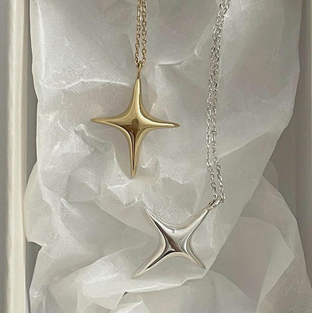 10Pcs Awn Star Shape Pendant for Valentines Day Elegant Awn Star Jewelry Making Necklace Bead DIY Earring Lightweigh