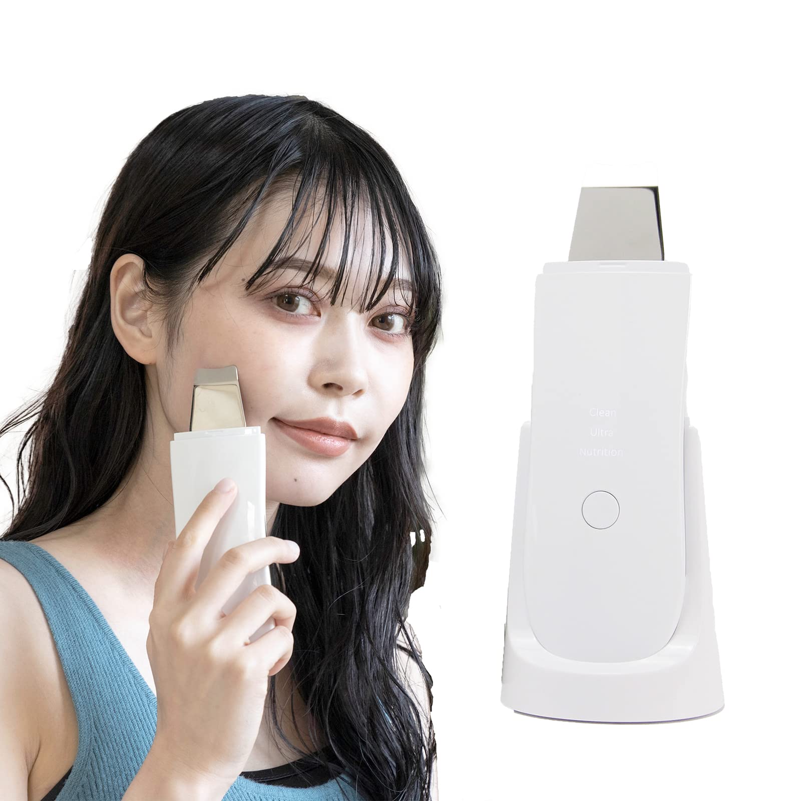 

hydro peeling Water peeling Ultrasonic facial beauty device Ultrasonic peeling Ultrasonic vibration USB rechargeable rechargeable [Domestic brand] золотий