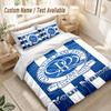 Custom Name Bedding Set 3 PiecesQueens Park Rangers FC Print Duvet Cover + 2 Pillowcases Soft Bed Decor