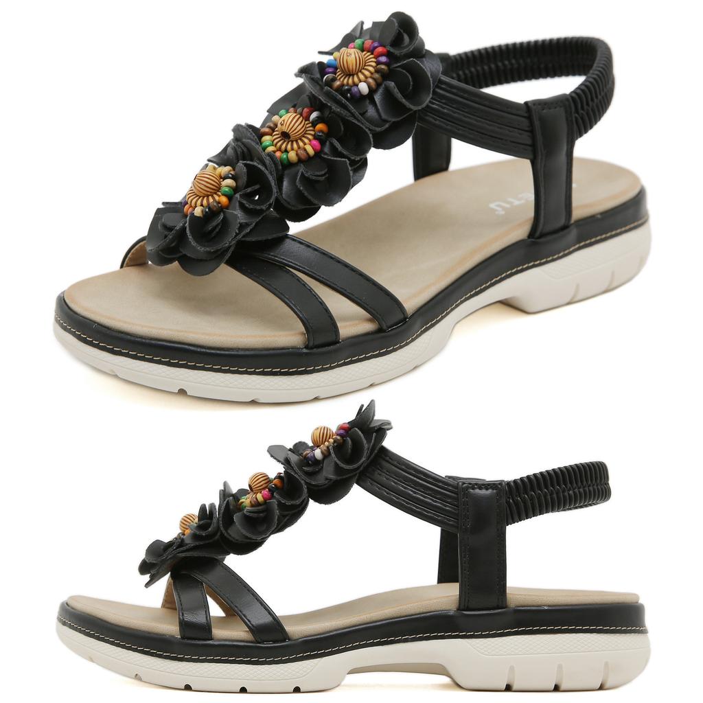 Shoes for Women Summer Fashion Women Comfortable Elastic Band Platform Wedges Sandalias De Mujer 36-41 Women Sandals