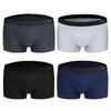 LangSha Men's Cotton Mid-Waist Boxer Briefs