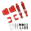 2 Pcs Rear RC Shock Absorber Aluminum Alloy 1/12 Scale RC Rear Shock Damper for MN82 LC79 MN78