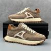 Four Season Casual Shoes Breathable Sports Running New Trend Fashionable Low Top Breathable Thick Soled Men's Shoes