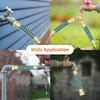 2er-Pack Gartenschlauch-Verlängerungsadapter Wasser schlauch-Verlängerungsadapter Schlauchverlängerer Gartenschlauchschutz Zubehör