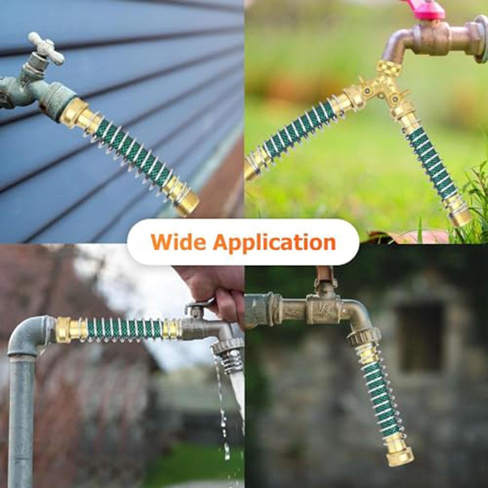 2er-Pack Gartenschlauch-Verlängerungsadapter Wasser schlauch-Verlängerungsadapter Schlauchverlängerer Gartenschlauchschutz Zubehör
