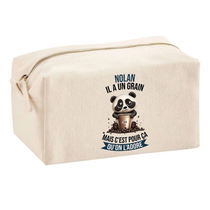 Multifunction Pouch Nolan Panda Grain Birthday Christmas Gift Colleague Departure Retirement Idea | School Pencil Case Office Supplies