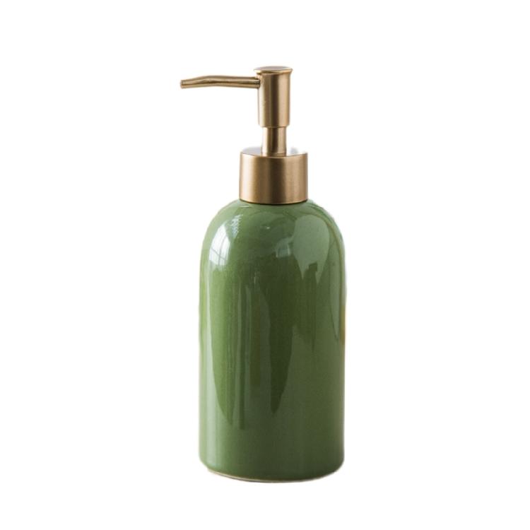 Ceramic Soap Dispenser Bathroom Hand Sanitizers Container Shampoo Shower Gel Press Bottle