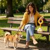 Dog Pooper Scooper No Touch Poop Scooper with Waste Bag Dispenser