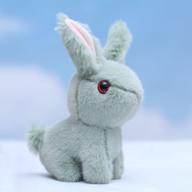 Cartoon Cute Bunny Pendant Plush Toy Keychain Backpack Accessories Ornament Gifts