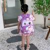 Stylish Modern Cool Cartoon Crocodile Backpack For Boys And Girls With Large Capacity