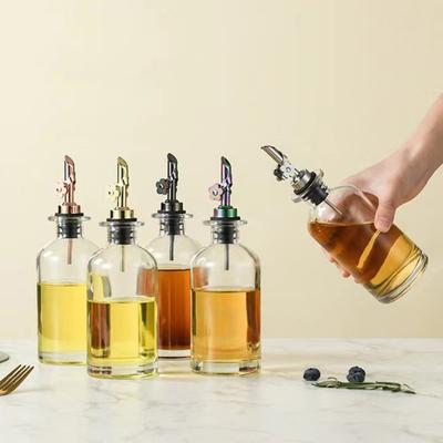 Versatore da Vino Elegante in Acciaio Inossidabile Beccuccio Versa Vino Antipolvere Bottiglia Olio