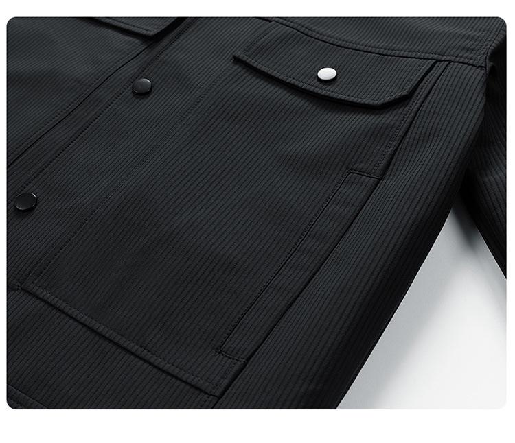 New Men's Casual Solid Color Lapel Jacket - Youthful, Trendy, and Versatile Design