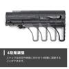 Ryohin Buhin Tokyo Marui Standard AEG M4 Compatible APS PDW CRS Stock - Sliding Stock Stringer Tank Stock/BK Black