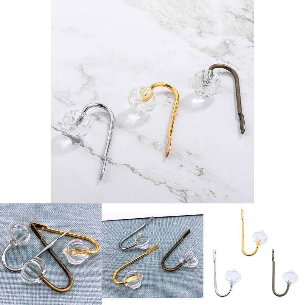 White Iron Wire Hook For Hanging Paintings Clothing And Hats Modern And Minimalistic Style