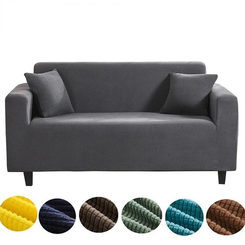 Sofabezug Eng anliegend All-inclusive Rutschfest Stretch Elastisch Sofa Handtuch Einzel-/Zwei-/Drei-/Viersitzer