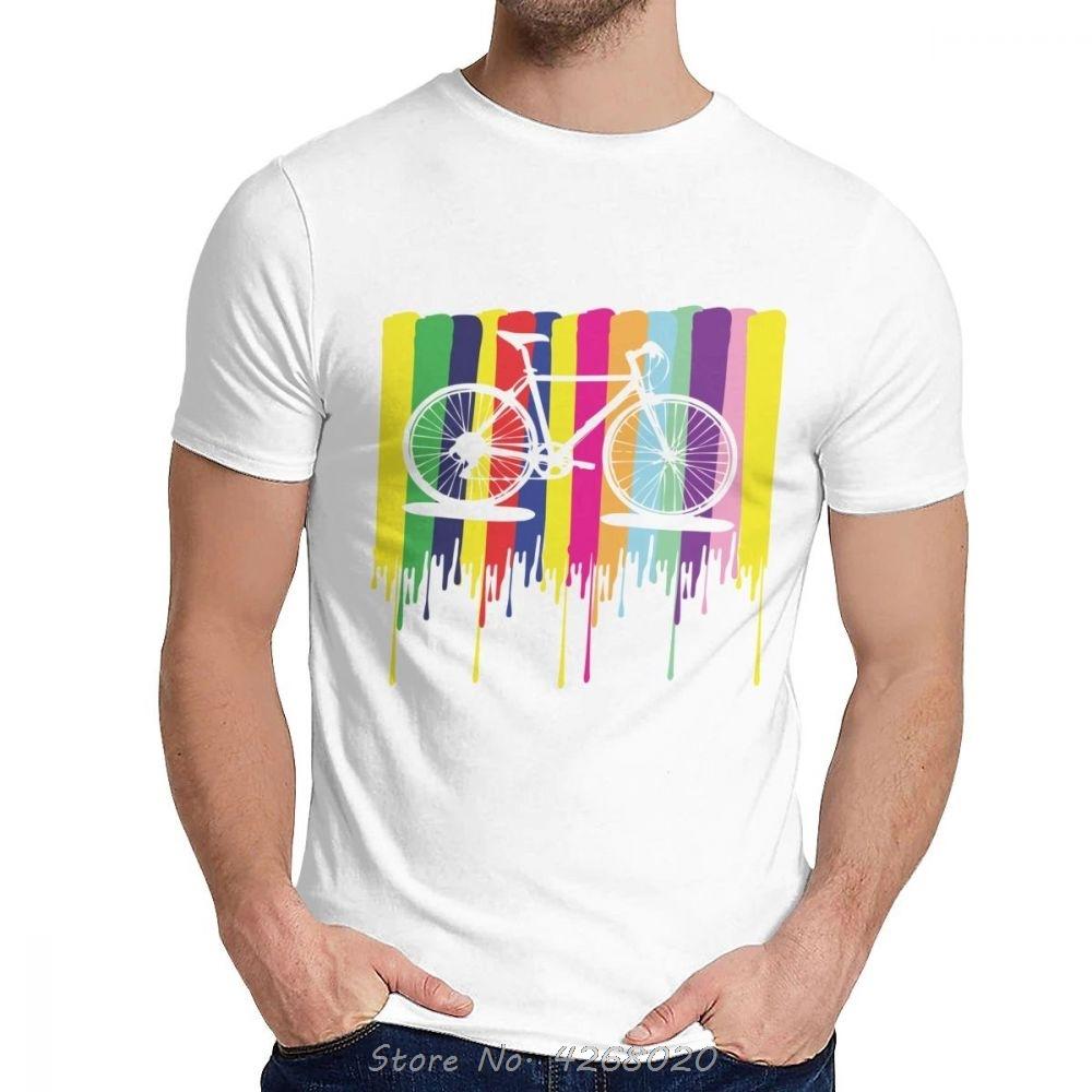 

Unisex T Shirt MTB Bike Bicycle Cotton Stylish Classic ONeck Tshirt Hip Hop Tee Shirt Harajuku S