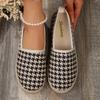 Fashion 2024 New Summer Ladies Loafers Mesh Breathable Luxury Brand Fisherman Shoes Plaid Hand Woven Straw Casual Shoes Ladies Zapatos