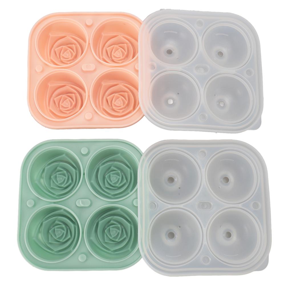 Ice Cube Tray Easy Release TPR Exquisite Multipurpose Ice Cube Maker Mould for Home Bar