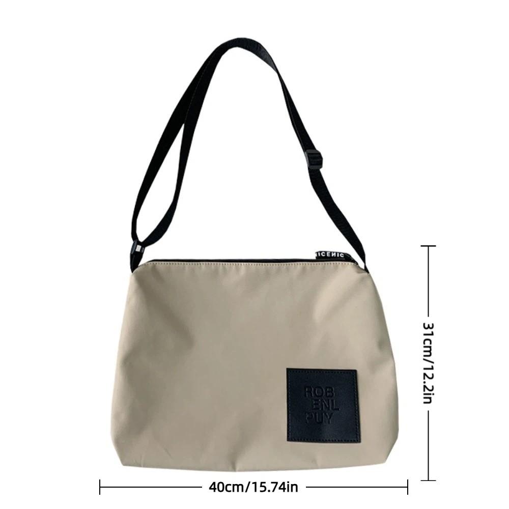 Fashion Trend Simple Womens Canvas Bag Waterproof Versatile Crossbody Bag One-shoulder Large-capacity Shoulder Bag For Lady Girl